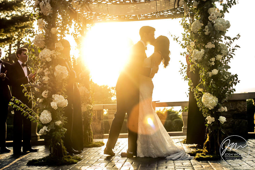 Tappan Hill Mansion in Tarrytown Wedding Pictures by Josh Wong Photography