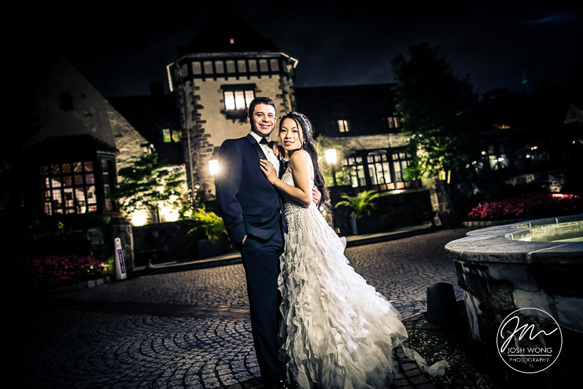 A magnificent wedding at Pleasantdale Chateau in New Jersey by top NJ wedding photographer Josh Wong Photography