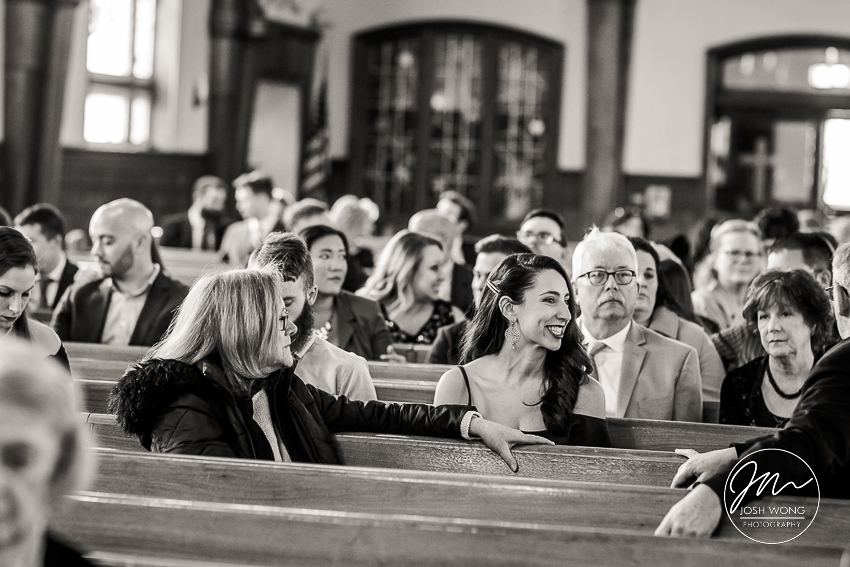 Wedding at Notre Dame R.C Church | Great Neck, New York . Wedding pictures by Josh Wong Photography