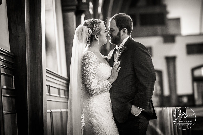 Wedding at Notre Dame R.C Church | Great Neck, New York . Wedding pictures by Josh Wong Photography