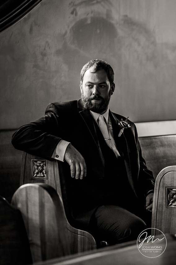 Wedding at Notre Dame R.C Church | Great Neck, New York . Wedding pictures by Josh Wong Photography