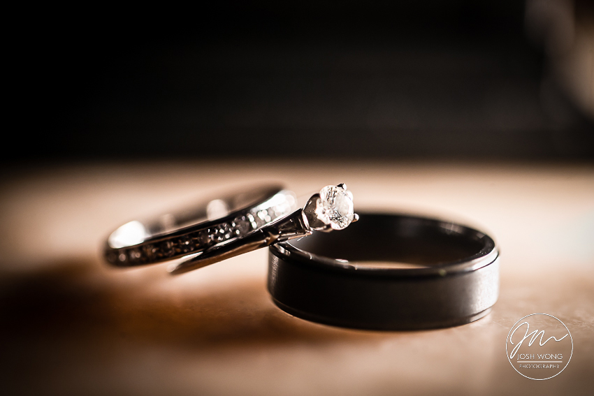 The wedding rings