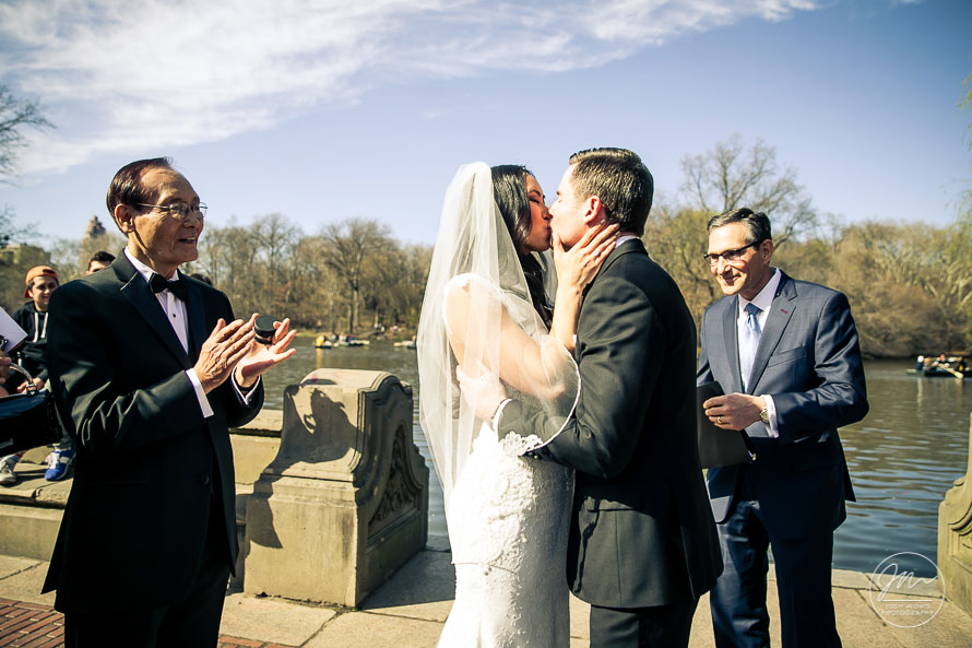 Central Park Bethesda Fountain Wedding NYC Wedding - Pictures by Top New York Wedding Photographer Josh Wong Photography