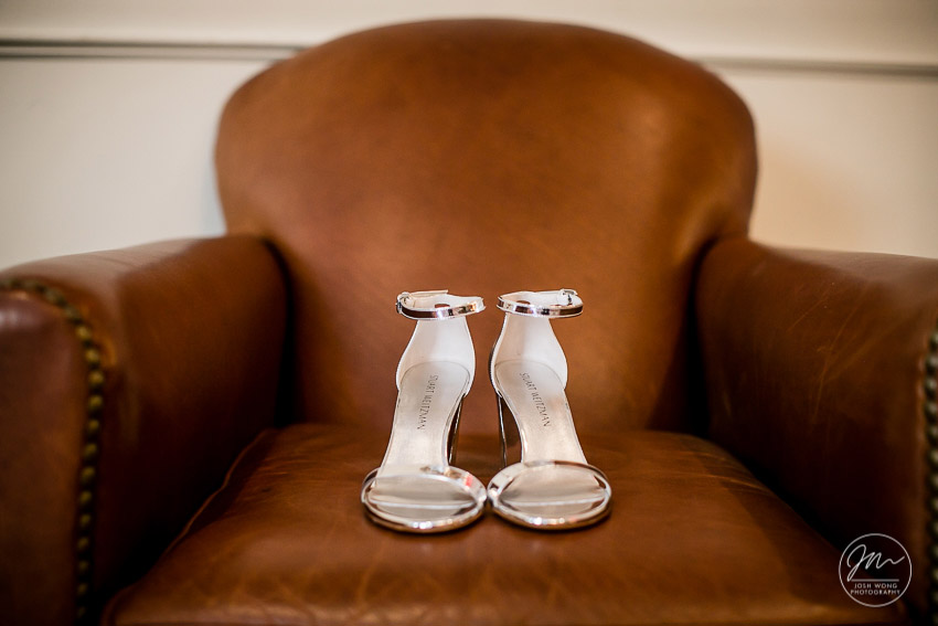 Stuart Weitzman. The NoMad Hotel New York wedding pictures by Josh Wong Photography