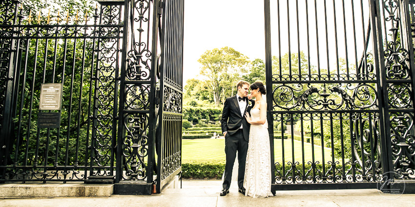 Conservatory Garden Central Park Conservancy Weddings by Central Park Wedding Photographer Josh Wong Photography