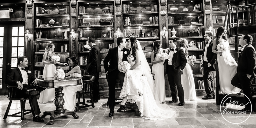 Vogue styled bridal party wedding photoshoot. Bride and groom wedding pictures. The Ashford Estate Wedding Allentown, New Jersey. Wedding Pictures by NJ Wedding Photographer Josh Wong Photography