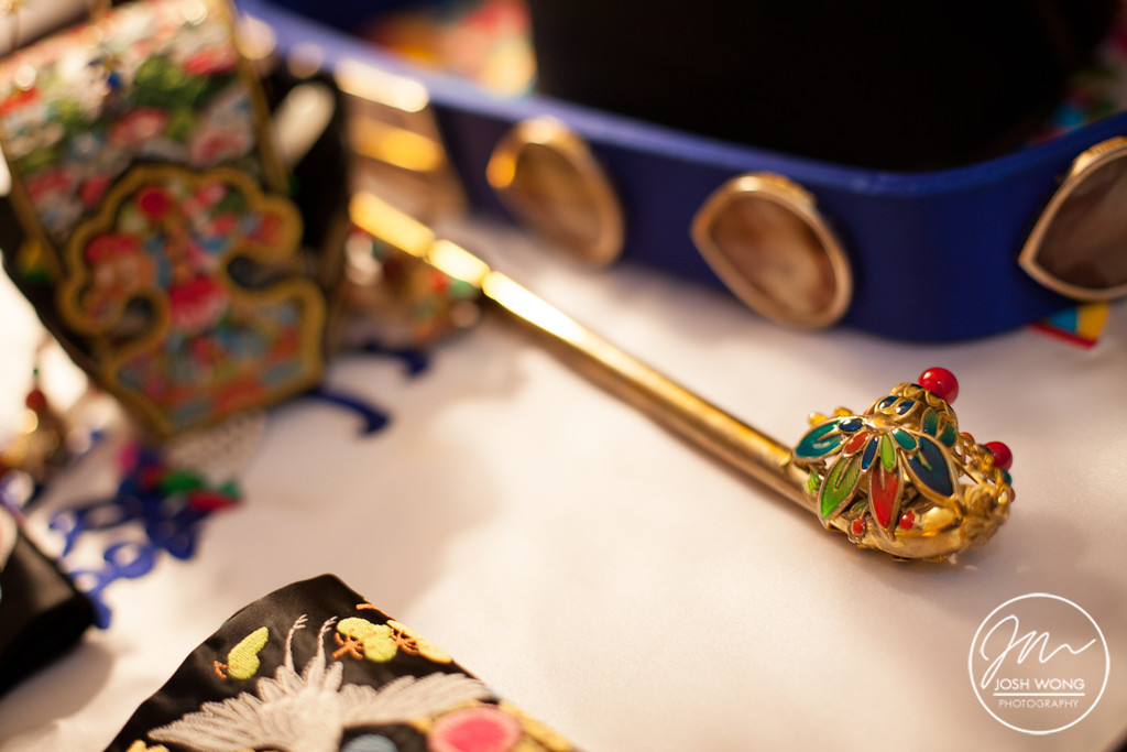 Pae Baek traditional wedding ceremony attire. Wedding pictures by NYC Wedding photographer Josh Wong Photography