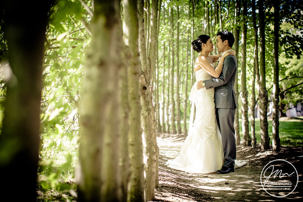 Grounds for Sculpture Museum New Jersey Wedding. Wedding pictures by New Jersey Wedding Photographers Josh Wong Photography