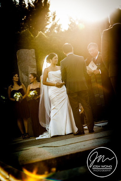 Grounds for Sculpture Museum New Jersey Wedding. Wedding pictures by New Jersey Wedding Photographers Josh Wong Photography