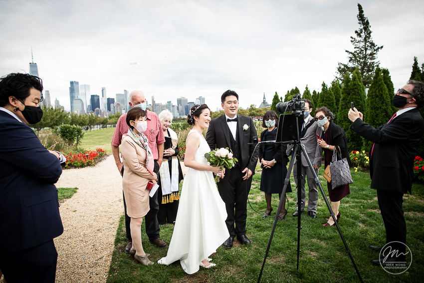 Zoom weddings were also norm during this time.