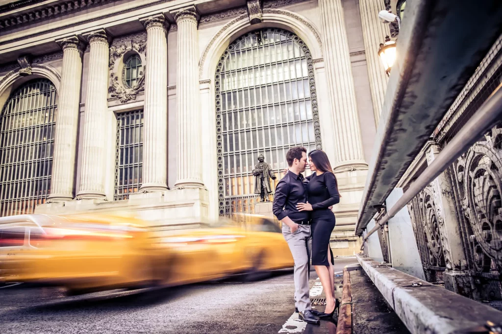 Grand Central Terminal Station engagement pictures