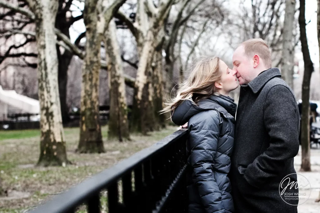 American Museum of Natural History engagement pictures by top New York wedding and engagement photographer Josh Wong Photography
