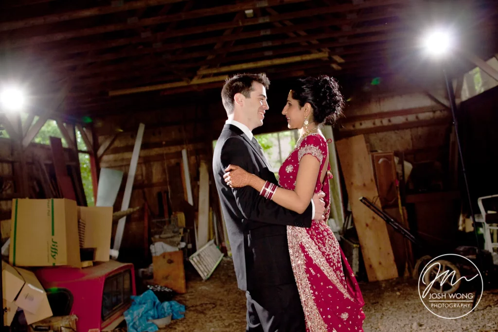 The signature Josh Wong Photography wedding photoshoot with the bride and groom. A fantastic multicultural Hindu Indian and Jewish Wedding photographed by New Jersey Top Wedding Photographer Josh Wong Photography