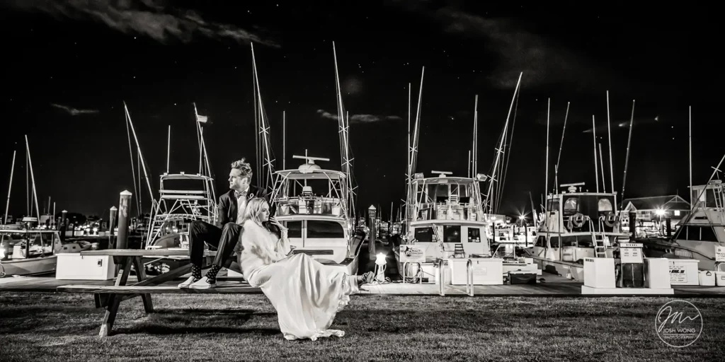 Indian River Marina Rehoboth Beach wedding photos By top Delaware Wedding Photographer Josh Wong Photography