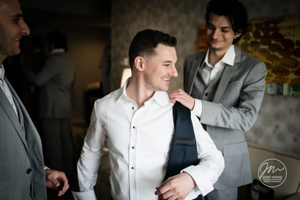 Best wedding candid moments. A Nanina's In the Park Wedding photographed by New Jersey's top wedding photographer Josh Wong.