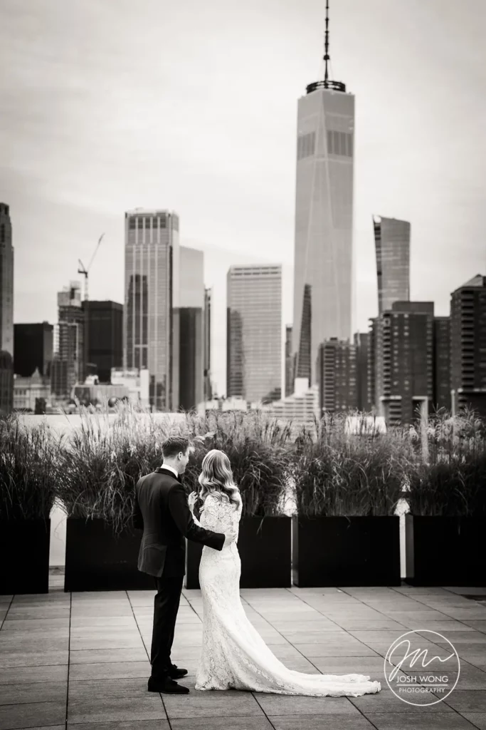 A Tribeca Rooftop and Tribeca 360 wedding by NYC top wedding photographer Josh Wong Photography