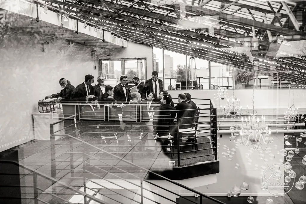 Tribeca Rooftop Wedding  captured by NYC top wedding photographer Josh Wong Photography