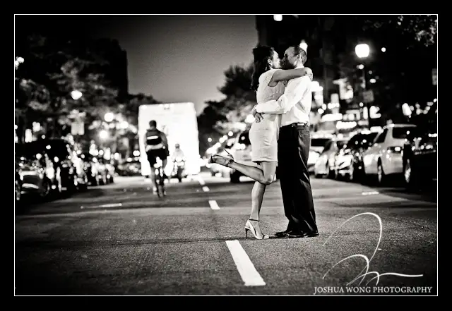 Boston engagement pictures by Josh Wong Photography
