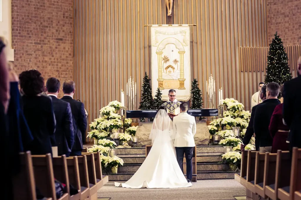 The amazing view from the back pews of St. Joseph Catholic Church in Lincoln Nebraska. photography by Josh Wong