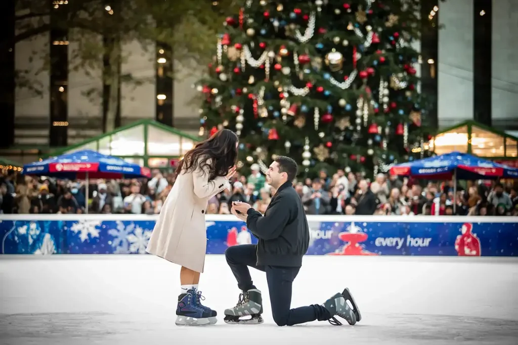Winter Village Bryant Park Rink Proposal by Josh Wong Photography